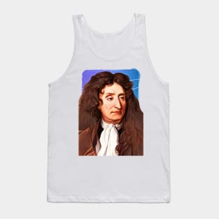 French Poet Jean de La Fontaine illustration Tank Top